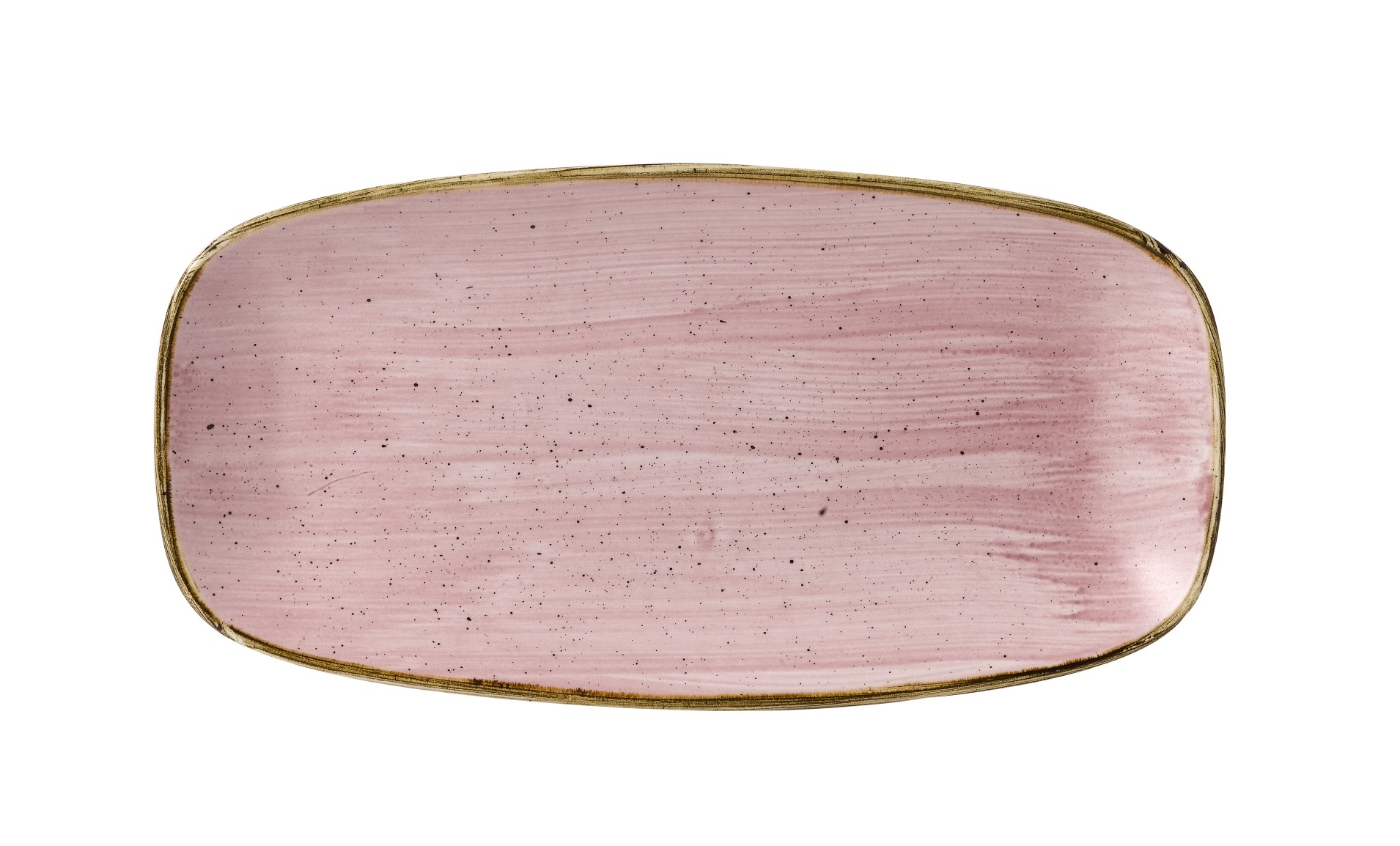 Teller eckig 29.8 X 15.3 cm, Petal Pink