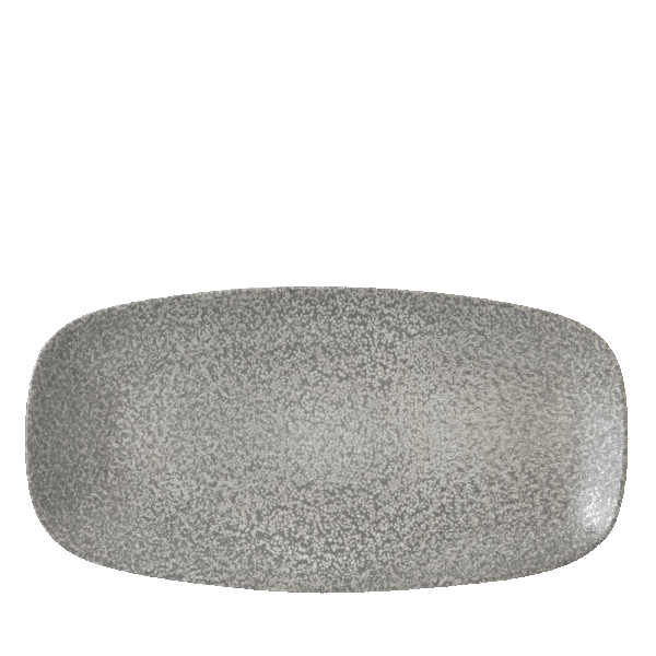 Teller eckig 29.8 X 15.3cm, Evo Natural Grey