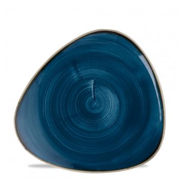 Teller Triangle Ø 22.9 cm, Java Blue