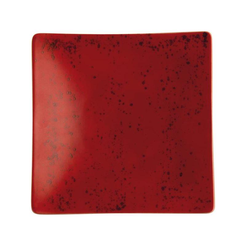 Teller Halbtief Coup 12 x 12cm, Pottery Red