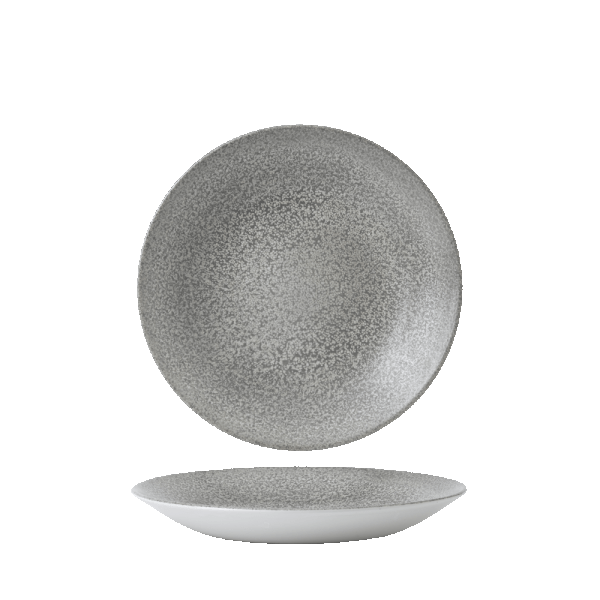 Teller tief  Ø 25.5 cm, Evo Natural Grey