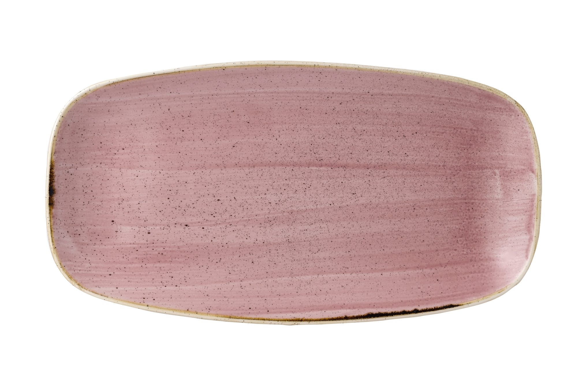 Teller flach eckig 35.5 X 18.9 cm, Petal Pink