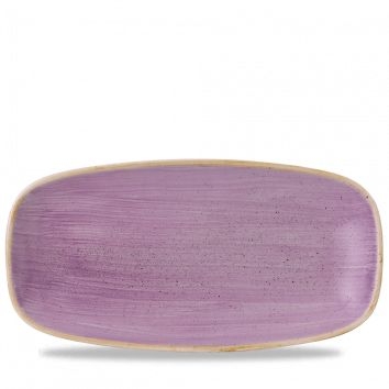 Teller flach eckig 29.8 X 15.3 cm, Lavender