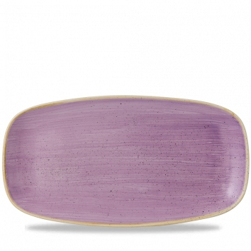 Teller flach eckig 35.5 X 18.9 cm, Lavender