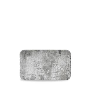 Platte Rechteckig 27 X 16 cm, Urban Steel Grey